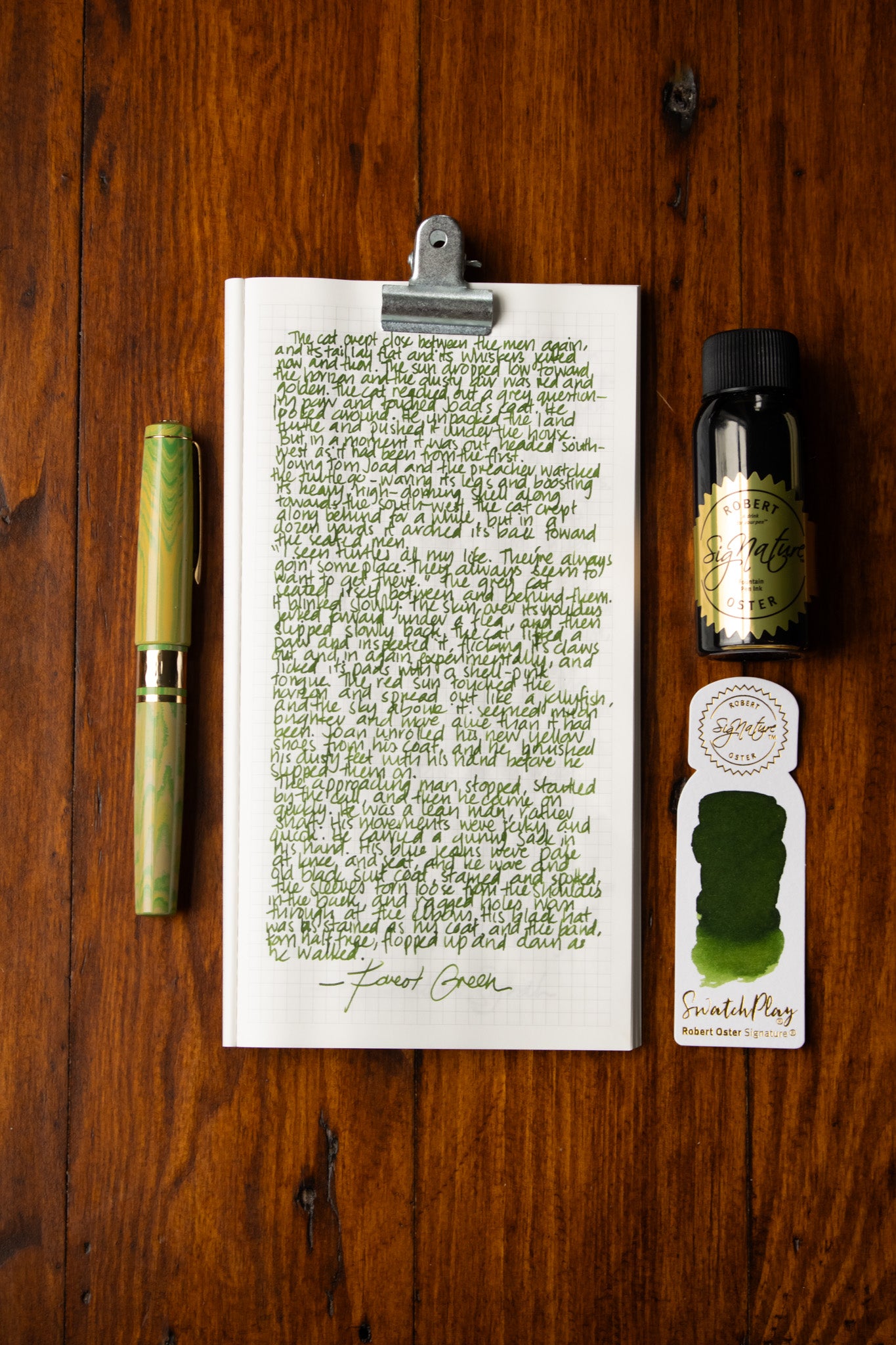 Fountain Pen Ink: Forest Green