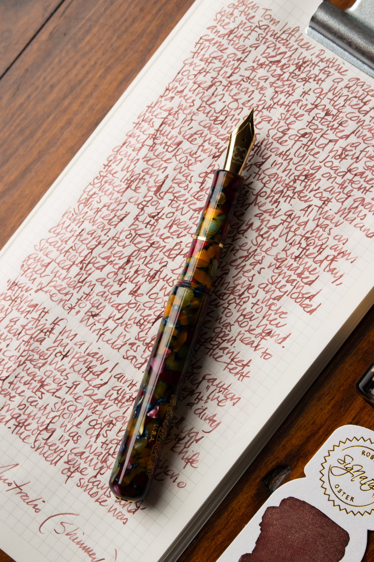Fountain Pen Ink:  Terra Australis Shake'N'Shimmy
