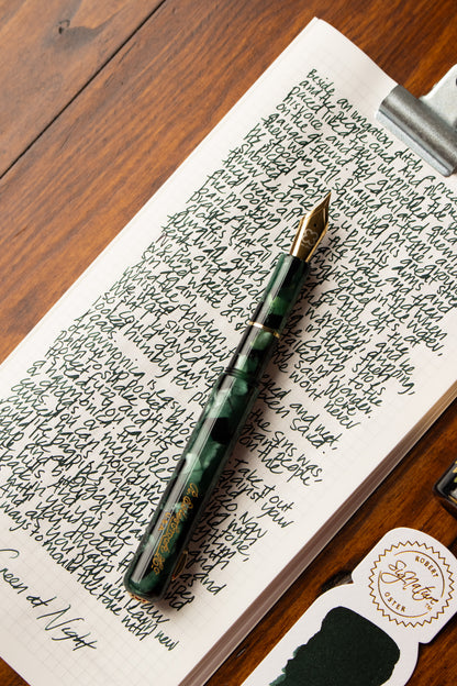 Fountain Pen Ink: Green At Night