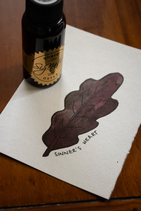 Fountain Pen Ink: Sinner's Heart