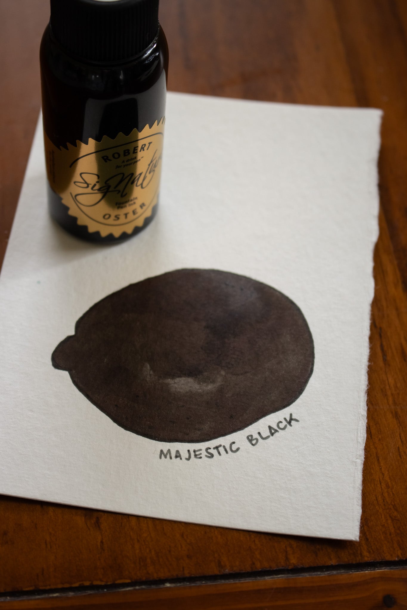 Fountain Pen Ink: Majestic Black