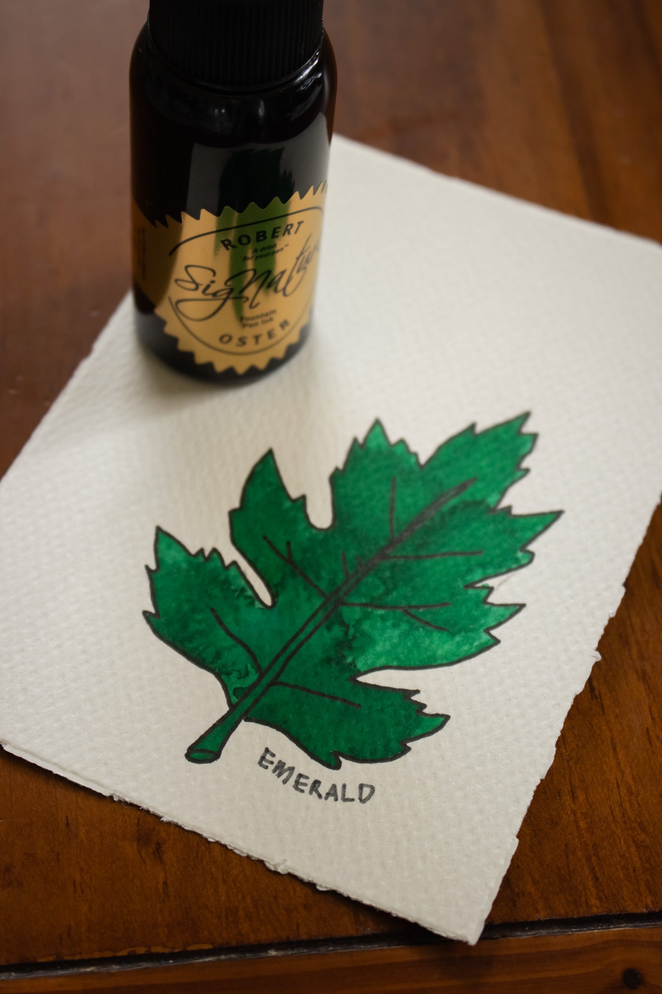 Fountain Pen Ink: Emerald