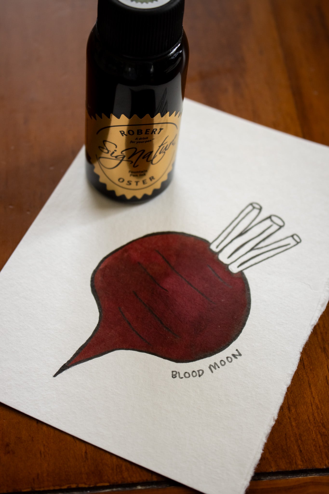 Fountain Pen Ink: Blood Moon