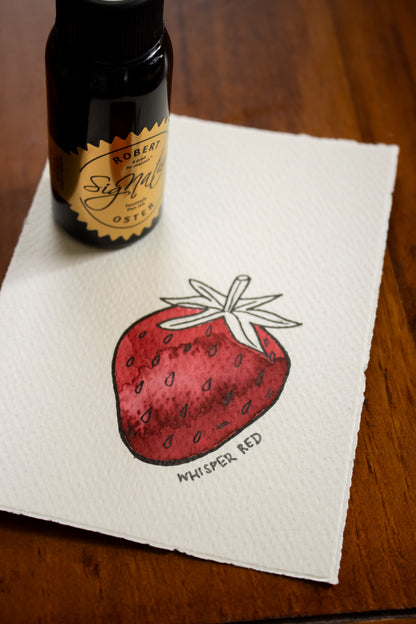 Fountain Pen Ink: Whisper Red