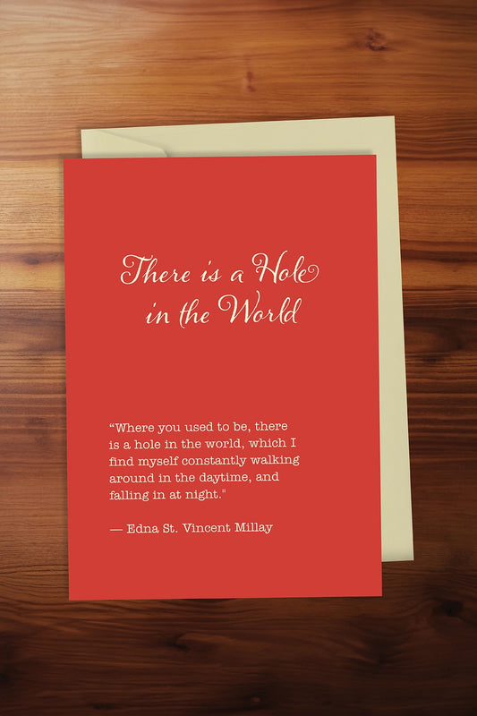 Hole in the World Card