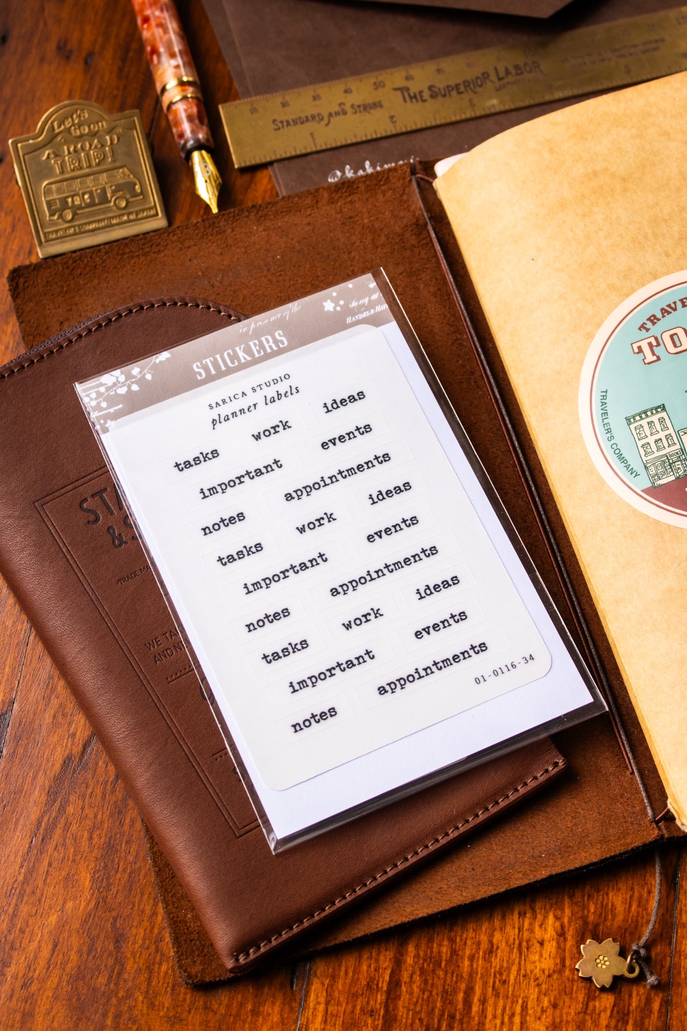 Clear Planner Label Stickers