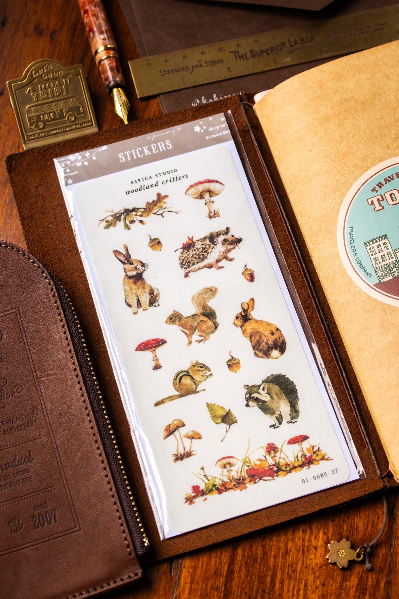 Woodland Critters Stickers