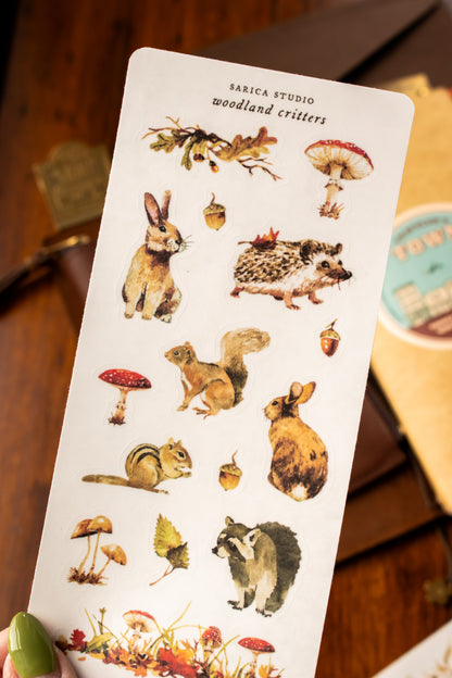 Woodland Critters Stickers