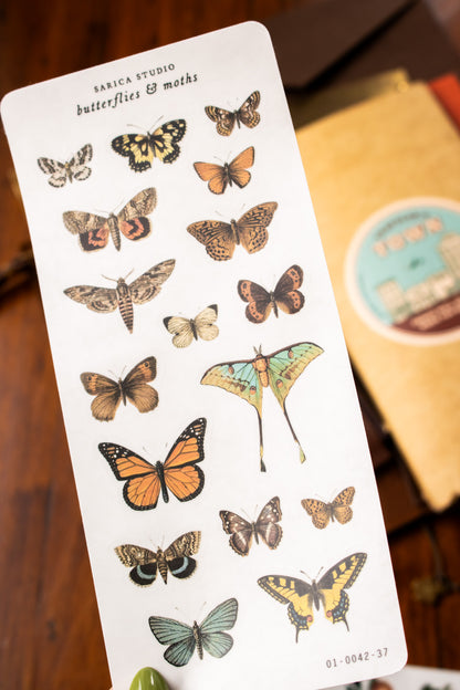 Butterflies & Moths Stickers