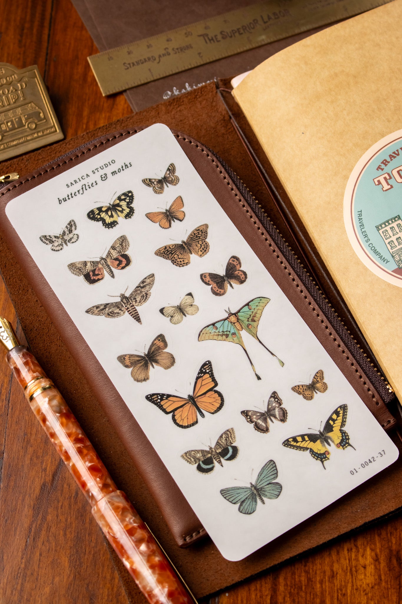 Butterflies & Moths Stickers