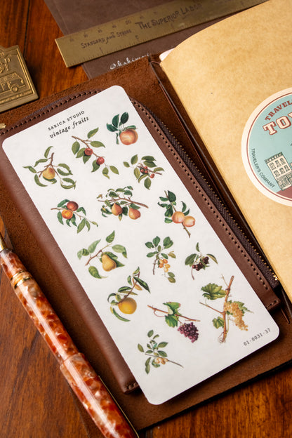Vintage Fruit Stickers