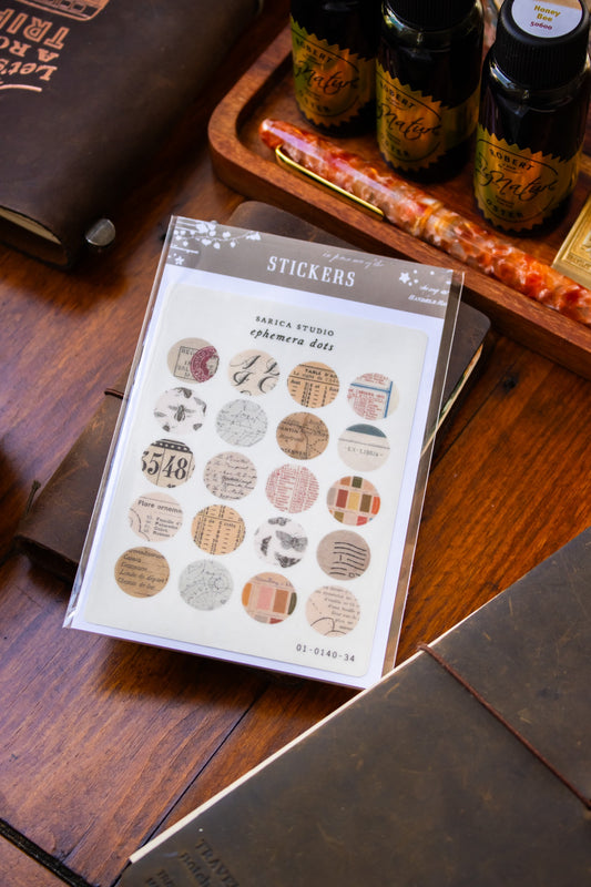 Ephemera Dots Stickers