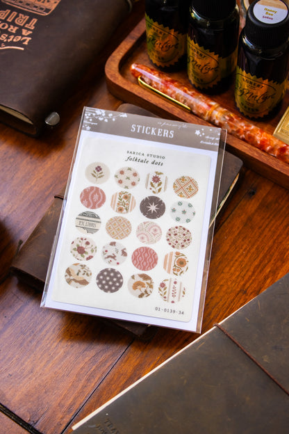 Folktale Dots Stickers