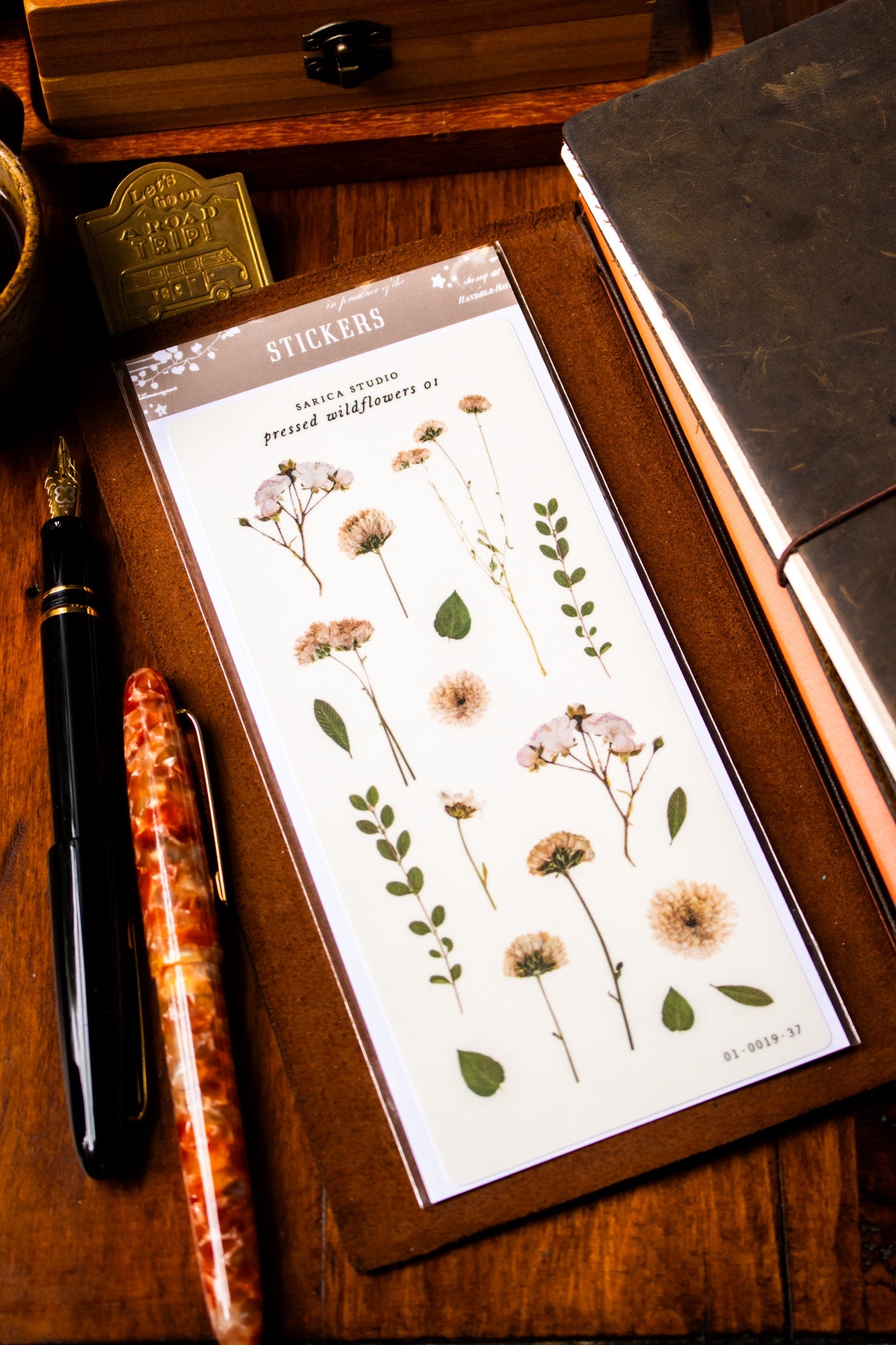 Pressed Wildflowers (01) Stickers