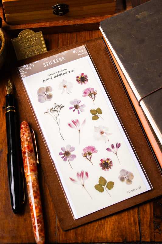 Pressed Wildflowers (03) Stickers