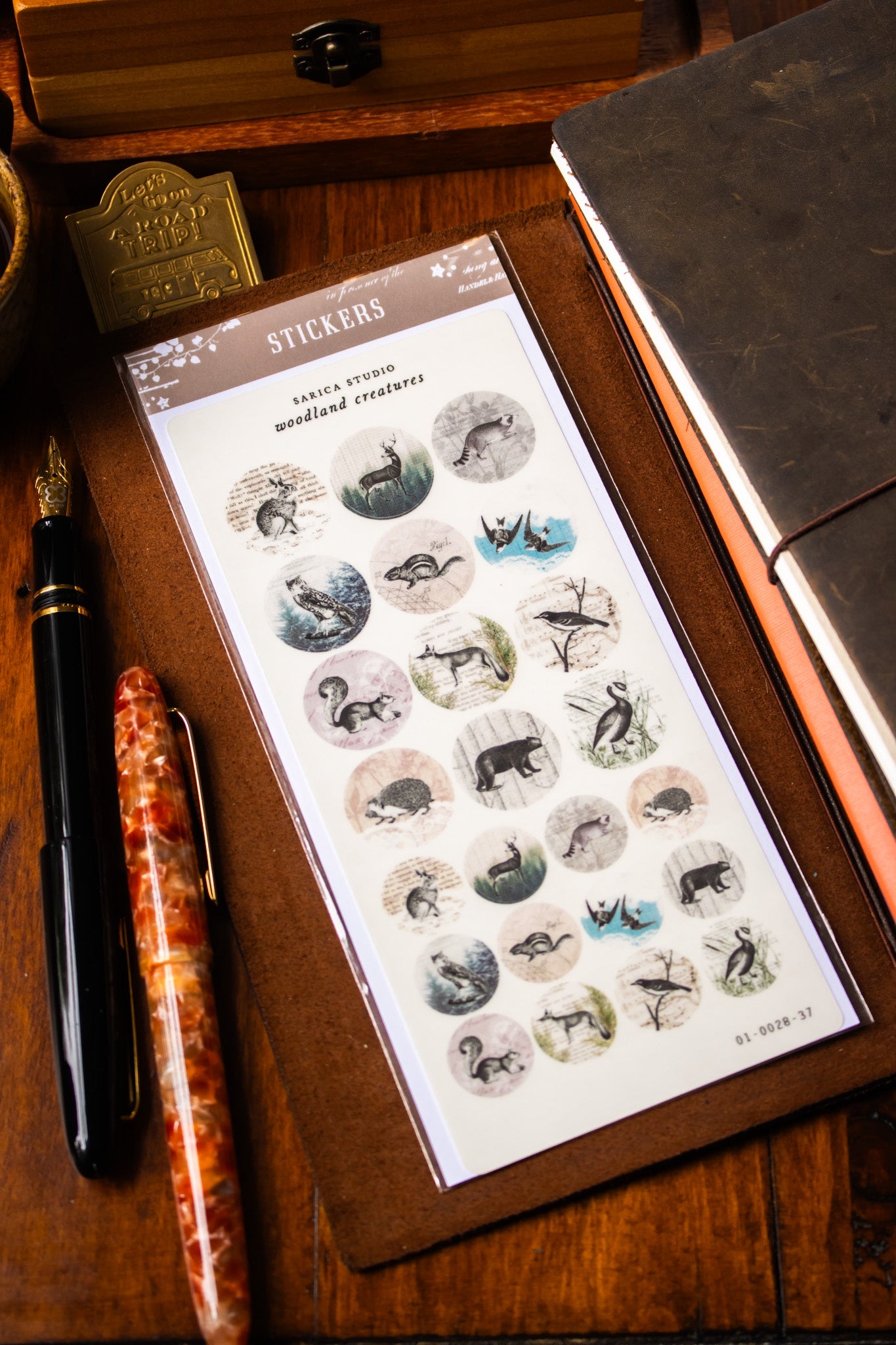 Woodland Creatures Stickers