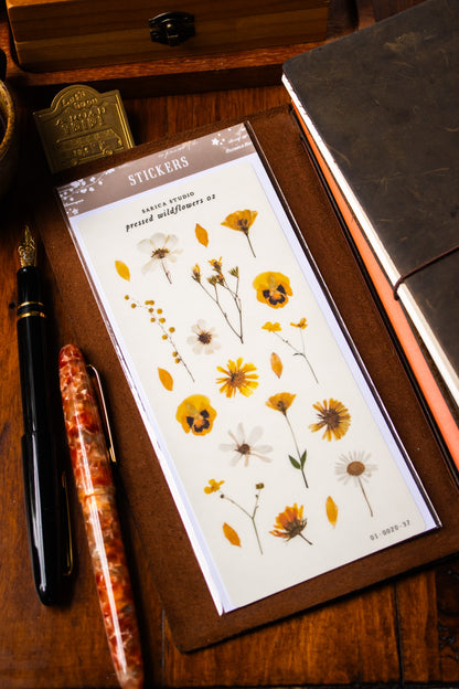 Pressed Wildflowers (02) Stickers