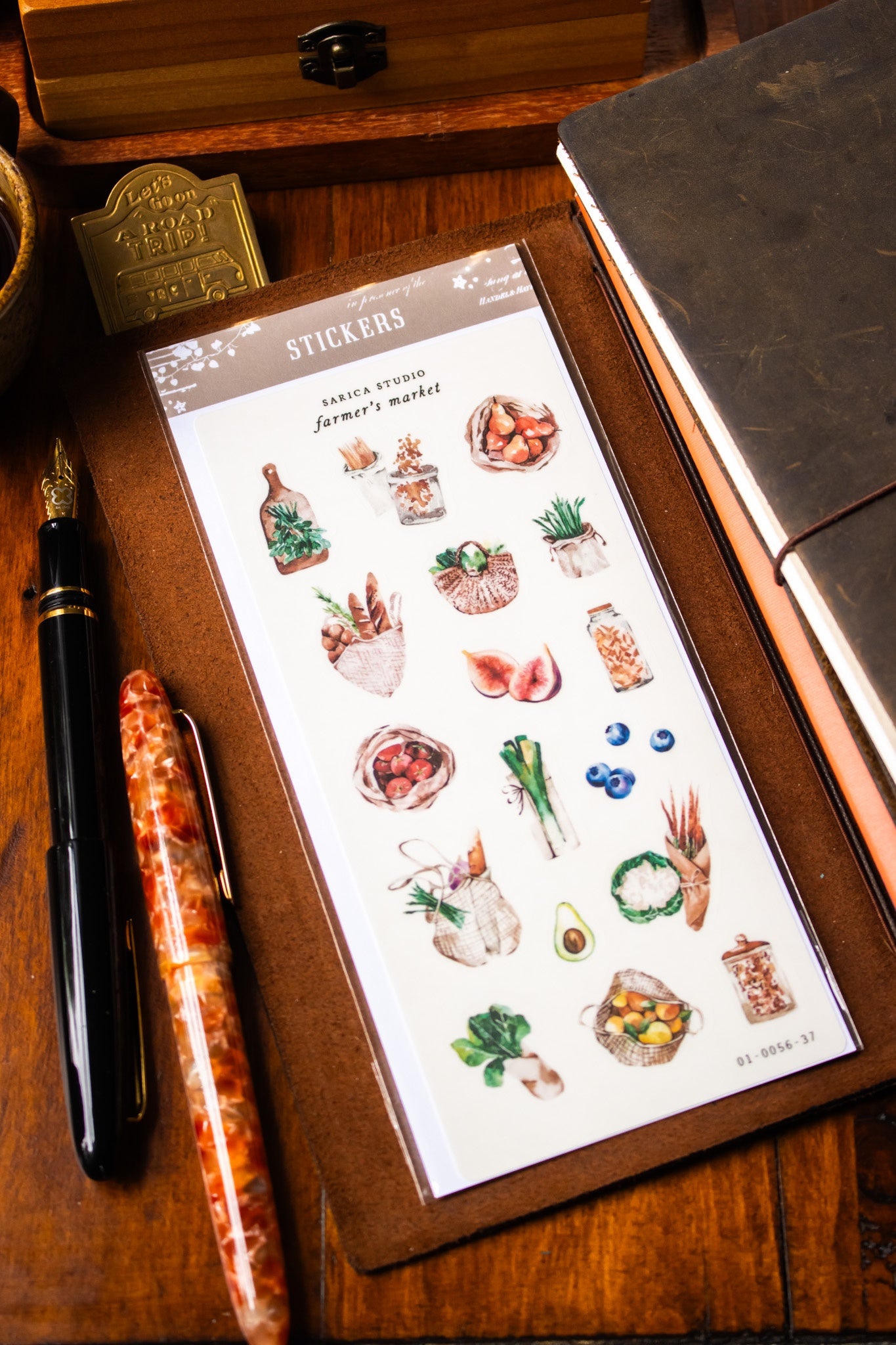 Farmer's Market Stickers