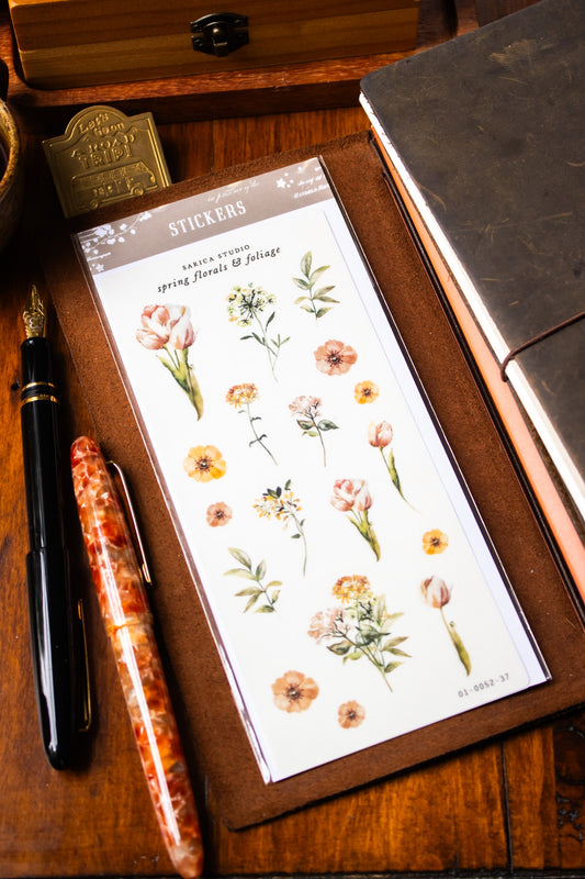 Spring Florals and Foliage Stickers