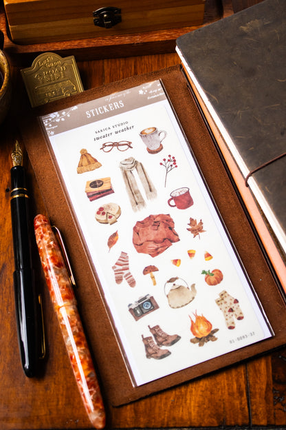 Sweater Weather Stickers