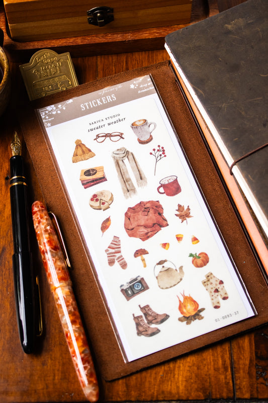 Sweater Weather Stickers