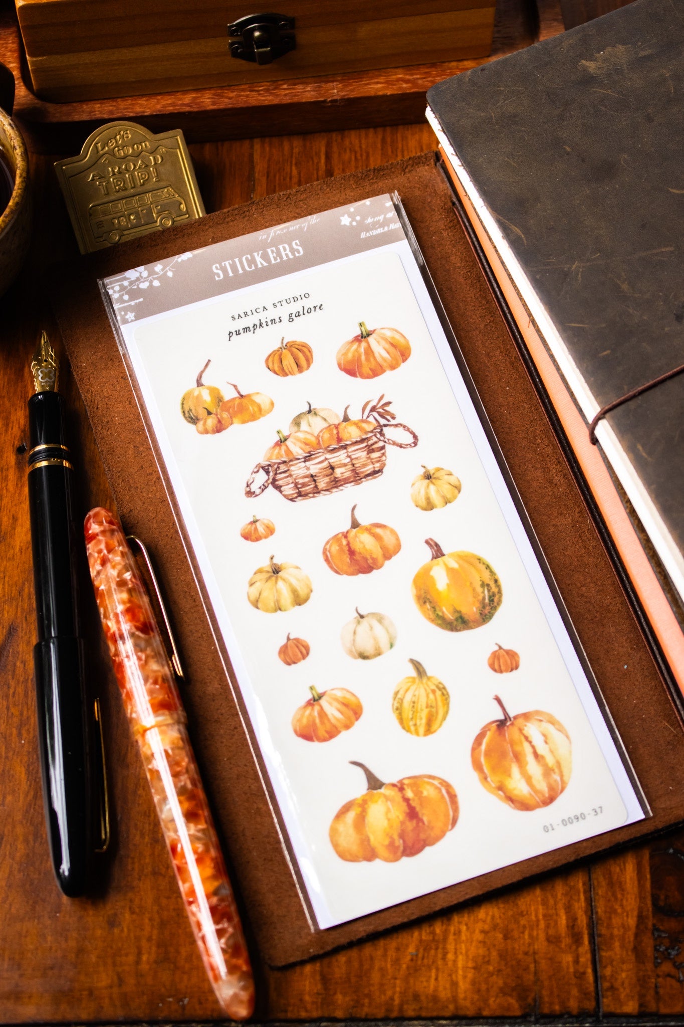 Pumpkins Galore Stickers