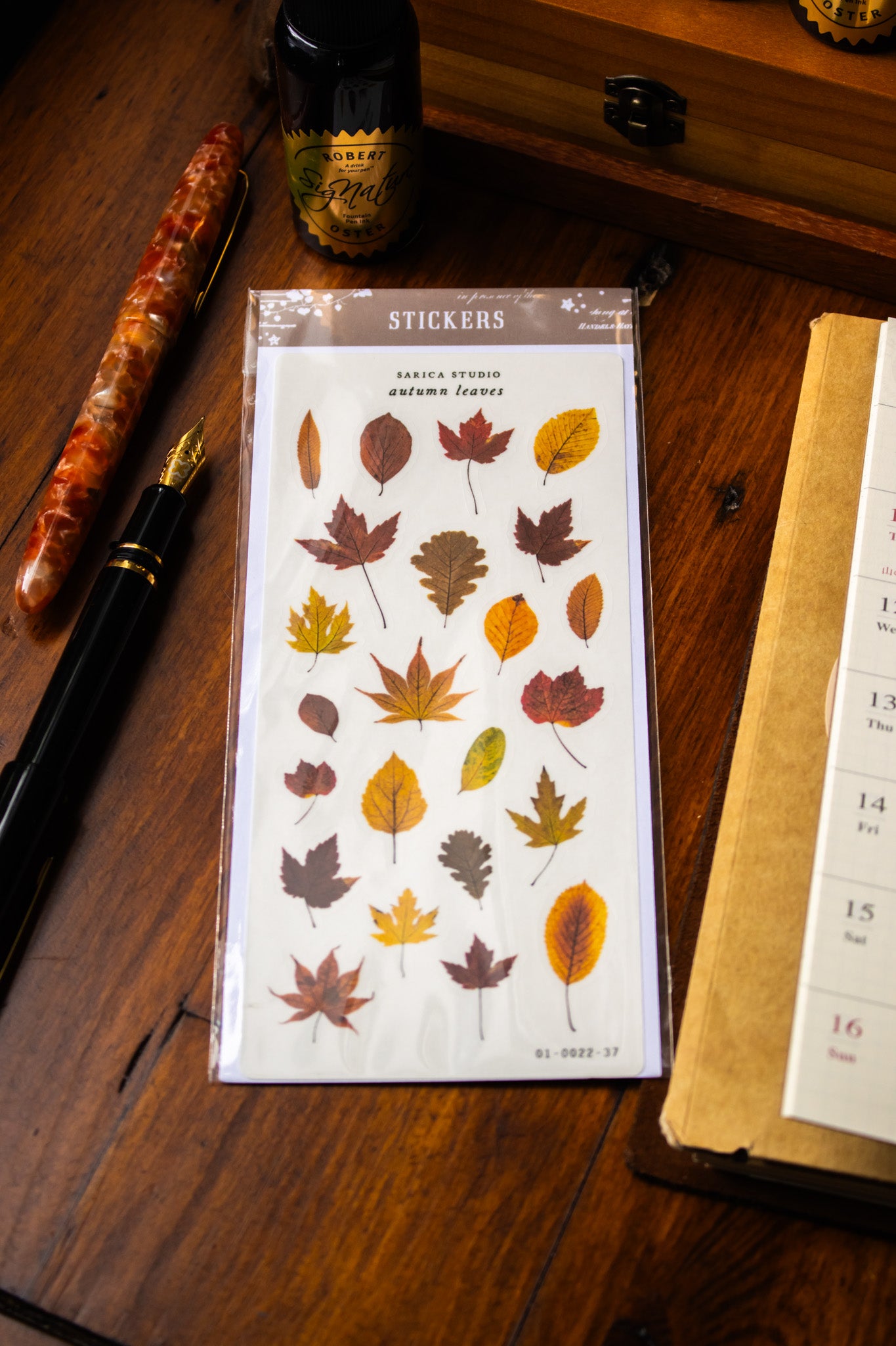 Autumn Leaves Stickers