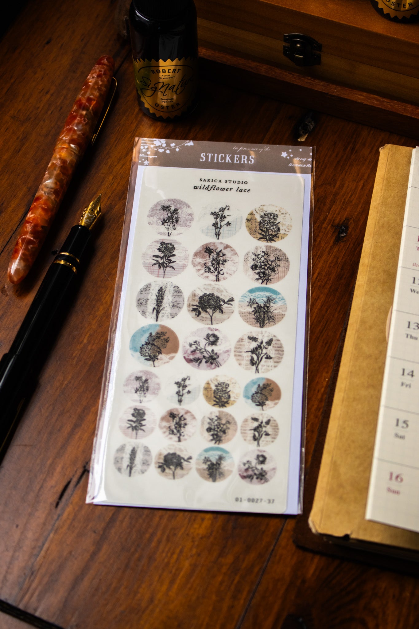 Wildflower Lace Stickers