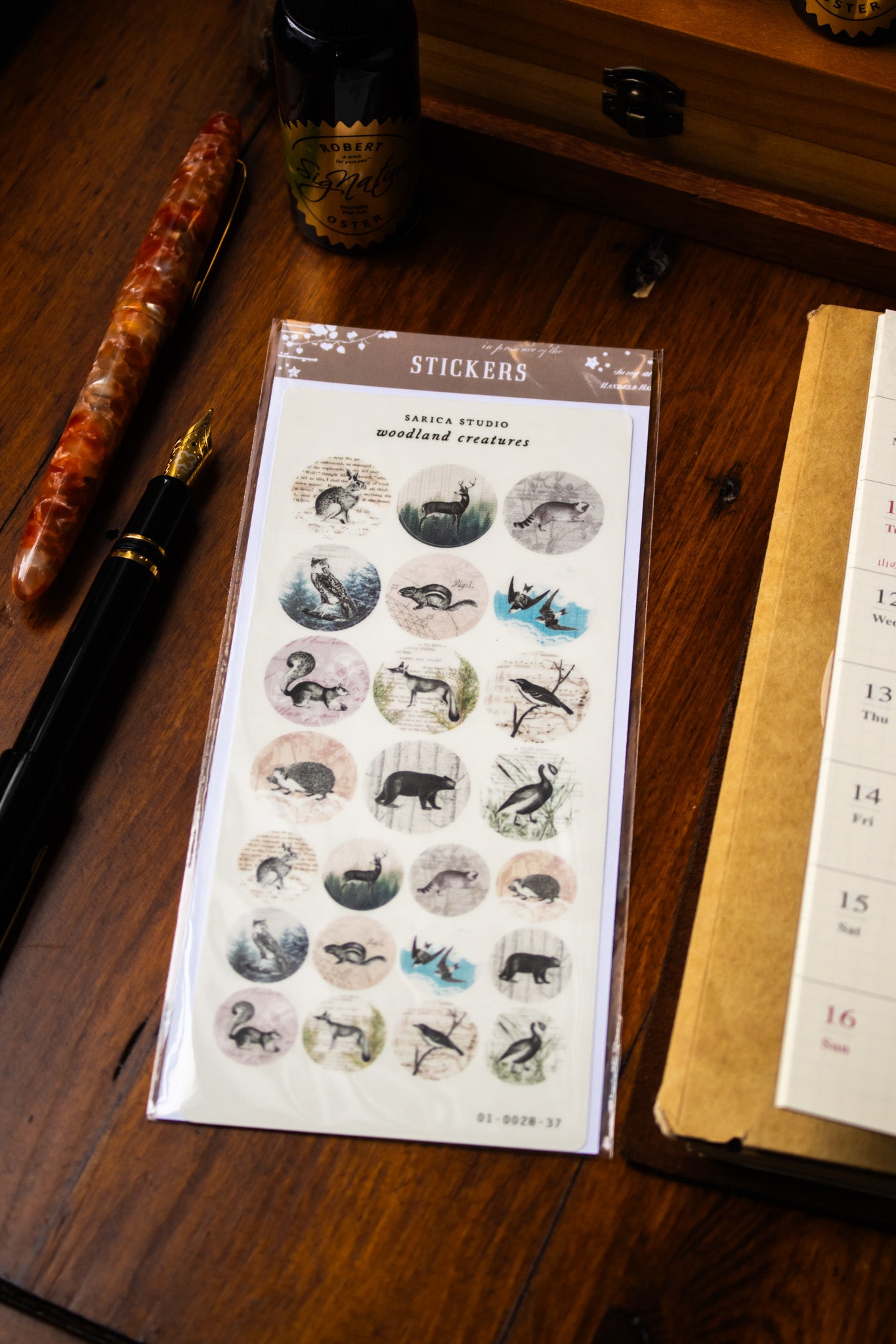 Woodland Creatures Stickers