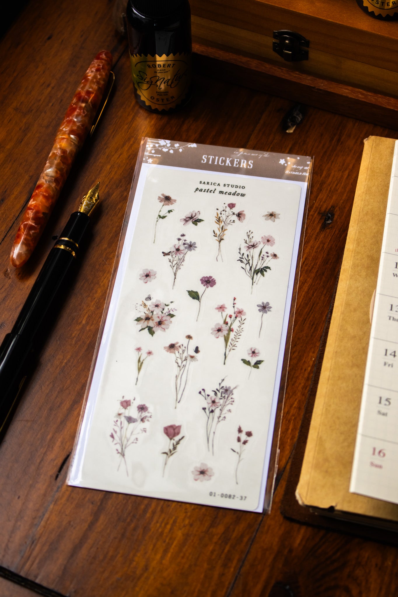 Pastel Meadow Stickers