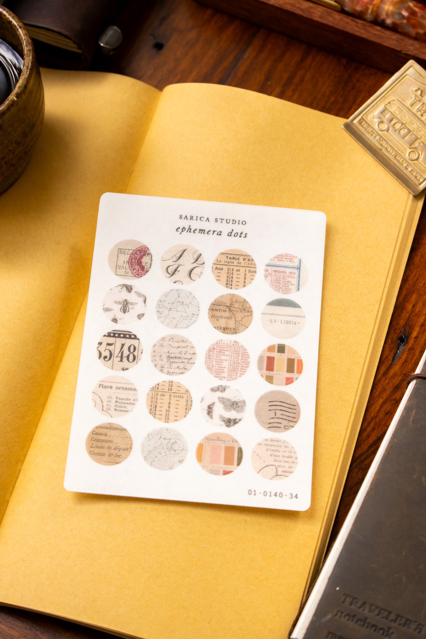 Ephemera Dots Stickers