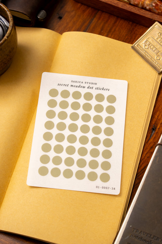 Secret Meadow Mini Dot Stickers