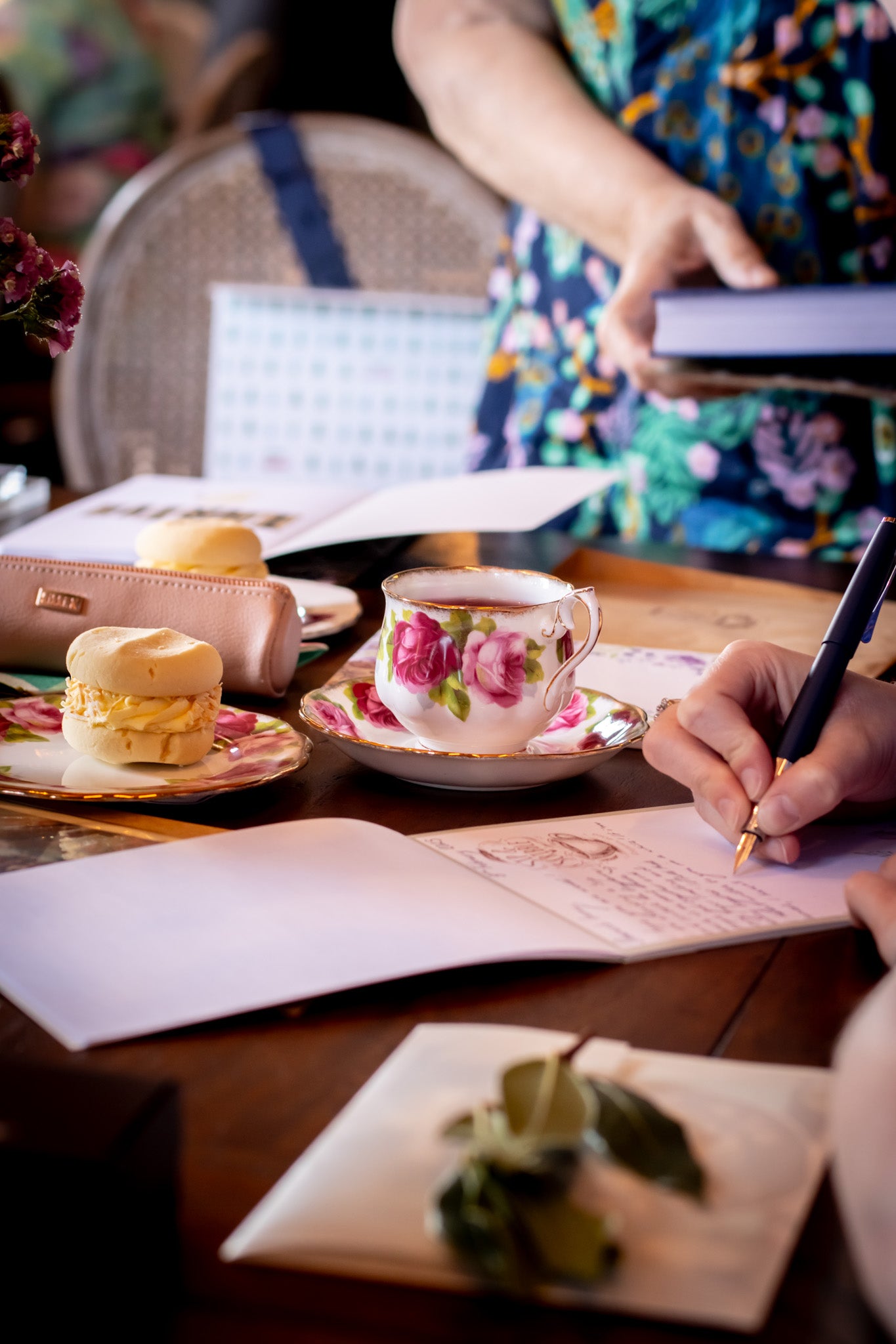 Sip & Scribble Cafe at Cuckoo