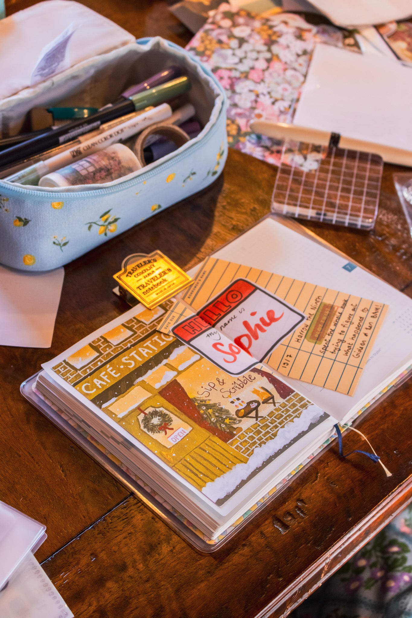 Sip & Scribble Cafe at Cuckoo