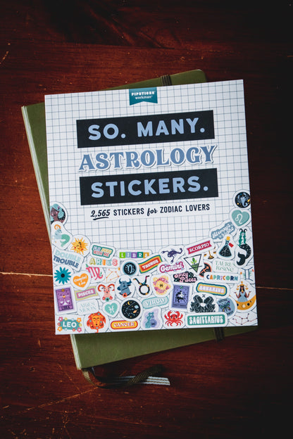So. Many. Astrology Stickers.