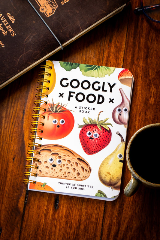 Googly Food Sticker Book