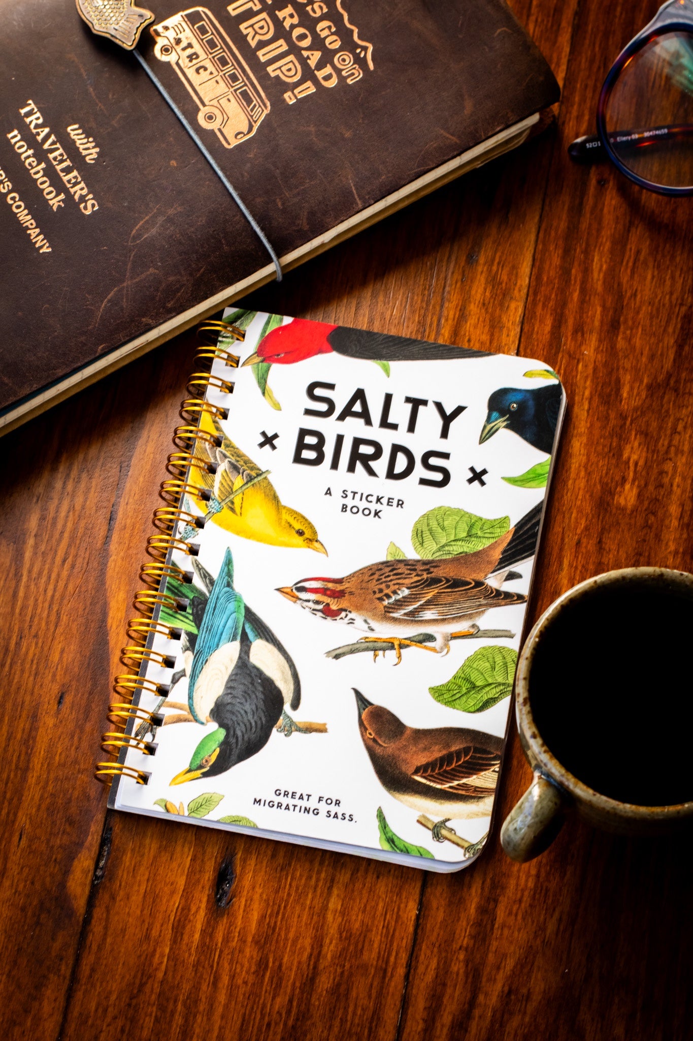 Salty Birds Sticker Book