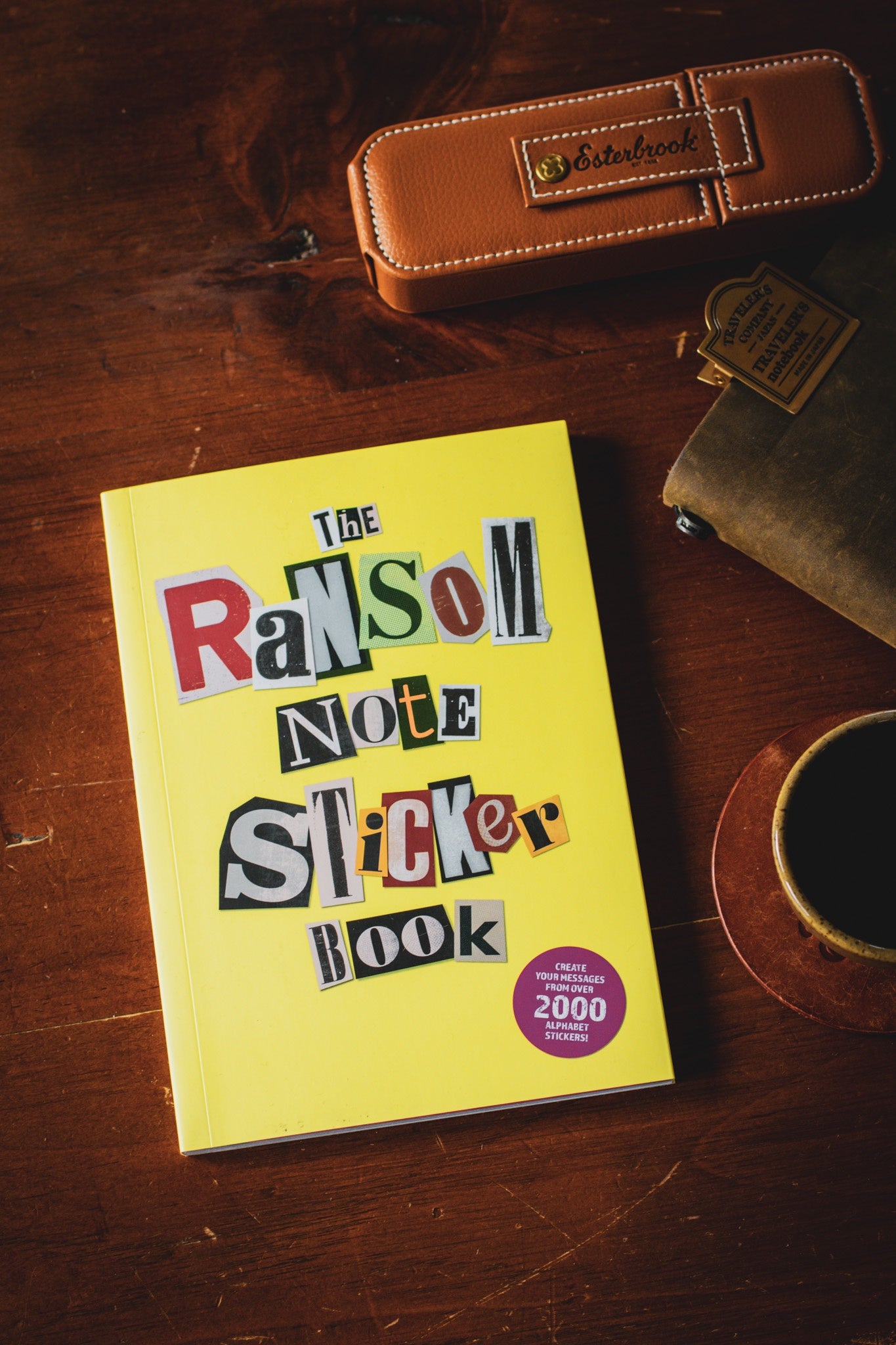 Ransom Note Sticker Book