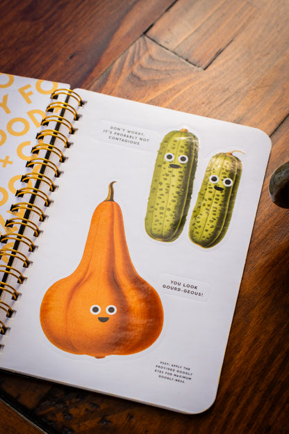 Googly Food Sticker Book