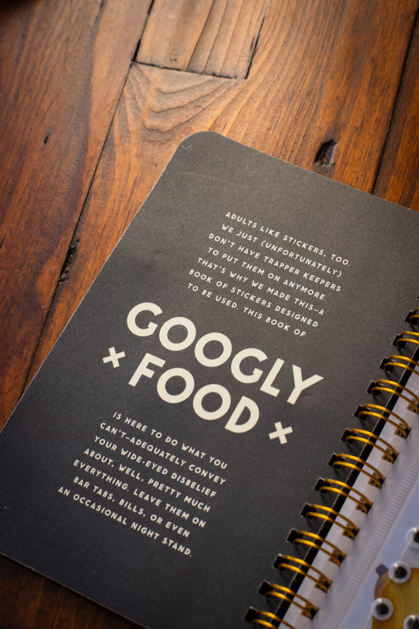 Googly Food Sticker Book