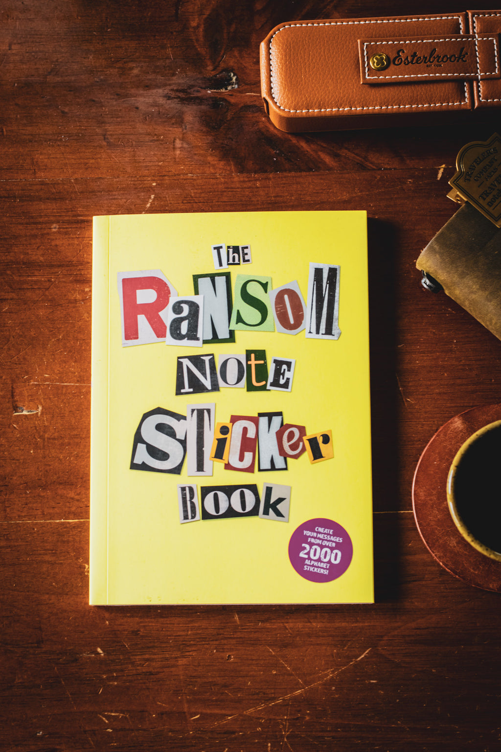 Ransom Note Sticker Book