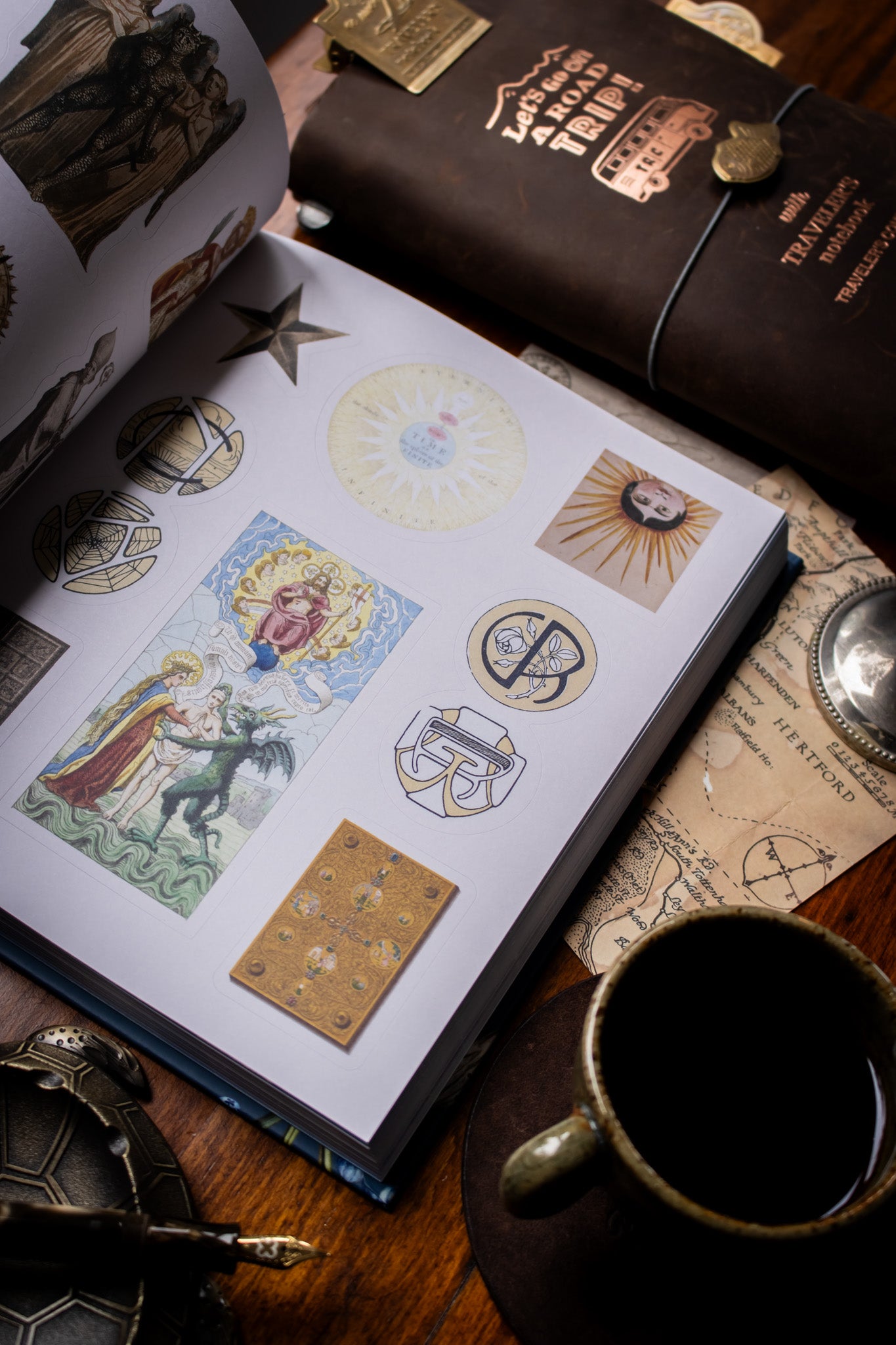 Sticker Treasury of the Mystical and Esoteric