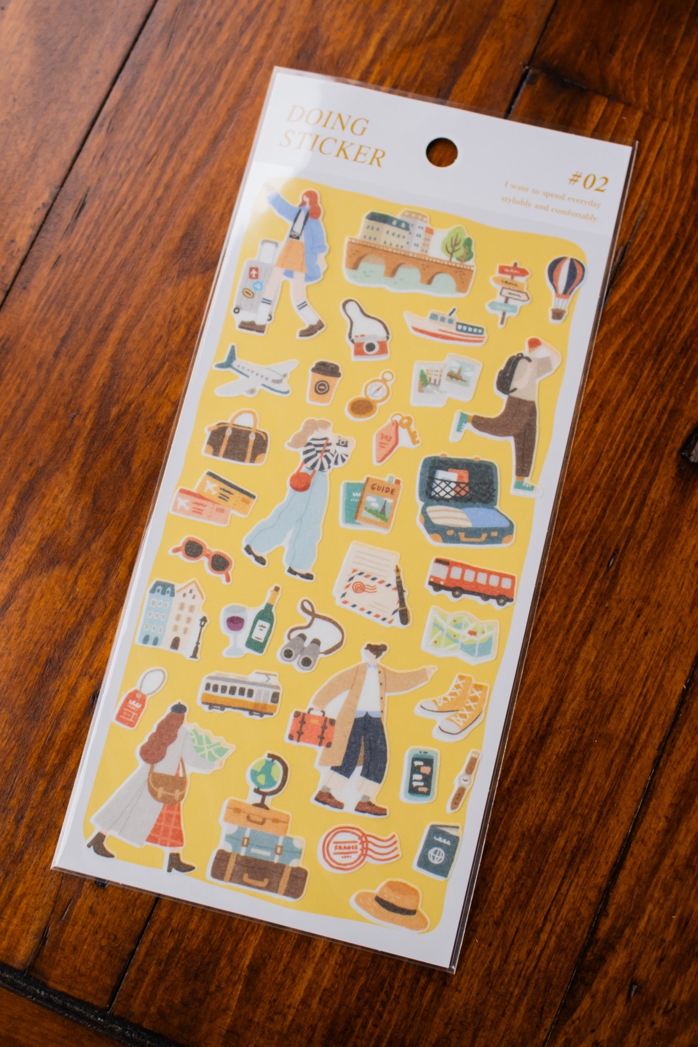 Doing Things Stickers - Travel