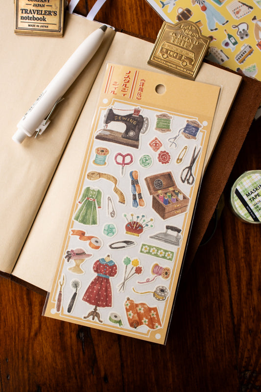 Nostalgic Stickers - Sewing Store