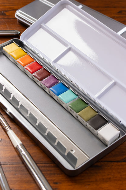 Mint Gardener - Gouache Palette (12)