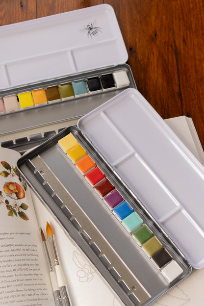 Mint Gardener - Gouache Palette (12)