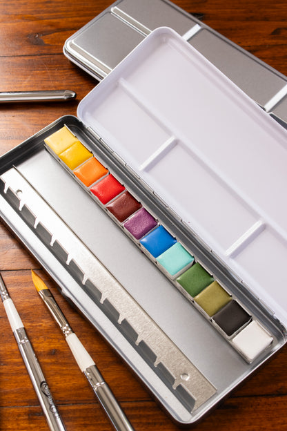 Mint Gardener - Gouache Palette (12)