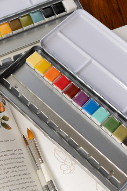 Mint Gardener - Gouache Palette (12)