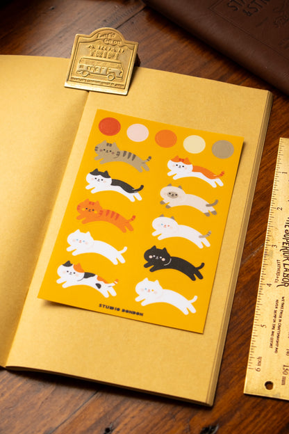 Sticker Sheet: Cute Cats