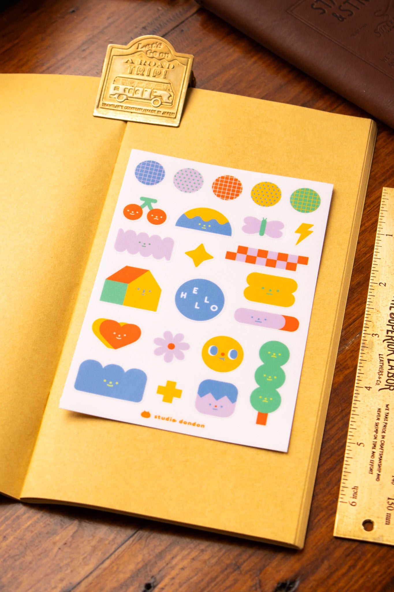Sticker Sheet: Cute Shapes #3
